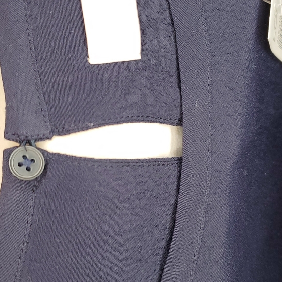 LOFT 💙💛NWT❤💜 Size XS Navy Swing Dress! 💙💚💙 - Picture 12 of 16